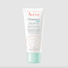 (AIR) Kem làm dịu kích ứng , giảm khô da khi điều trị mụn Avene Cleanance HYDRA Crème apaisante 40ml