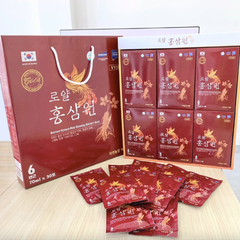 Nước uống Hồng Sâm Royal Won Ginseng Hàn Quốc (Hộp 30 gói x 70ml)