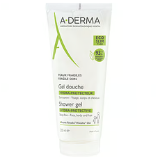 Gel rửa mặt, tắm gội dịu nhẹ A-Derma Hydra-protective Shower Gel 200ml