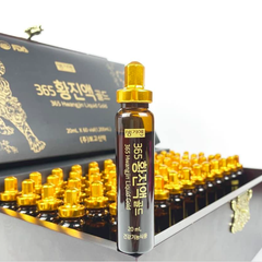 Tinh Chất Đông Trùng Hạ Thảo 365 Choensim Hwangje Liquid (Hộp gỗ 60 ống x 20ml)