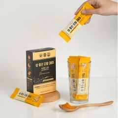 Thạch Nghệ Collagen Nano 365 Curcumin Stick Premium (30 Gói x 25g)
