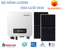 Báo giá điện năng lượng mặt trời 3.1KW hòa lưới