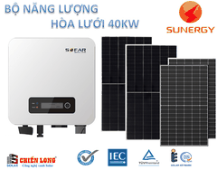 Báo giá điện năng lượng mặt trời 40KW hòa lưới