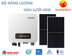 Báo giá điện năng lượng mặt trời 4KW Hòa lưới hoặc lưu trữ | Rẻ hơn thị trường