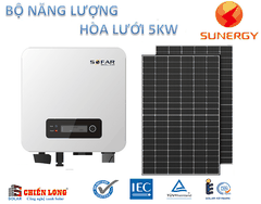 Báo giá điện năng lượng mặt trời 5KW Hòa lưới | Rẻ hơn thị trường