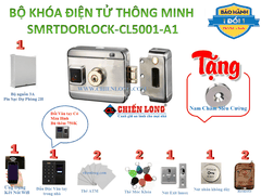 Bộ Khóa Cổng Điện Tử Thông Minh Smartphone Smartdorlock CL-5001-A1