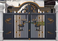 Cổng nhôm đúc thiết kế tân cổ điển sang trọng, đẳng cấp, nhập khẩu 100%