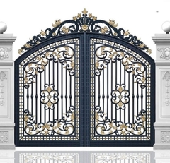 Cổng sắt mỹ thuật tân cổ điển cho biệt thự - Thiết kế theo phong cách Châu Âu