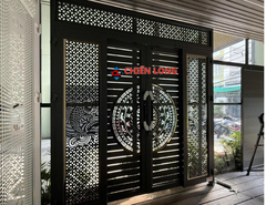 Cửa trượt quay Trống đồng, Cá chép - Tiện dụng tăng không gian sống hiện đại