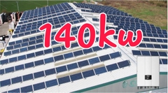 Báo giá điện năng lượng mặt trời 140.4KW hòa lưới | Rẻ hơn thi trường