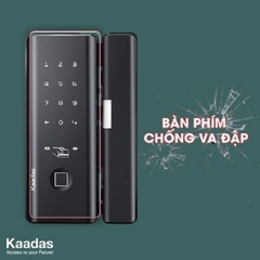 Khóa cửa kính vân tay Kaadas M500