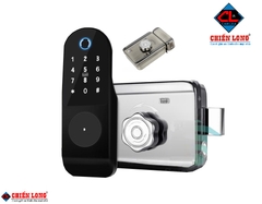 Khóa Cổng thông minh sử dụng Pin Vân Tay Mã Số Thẻ Từ Remote Smartdorlock  CL-IDL8B