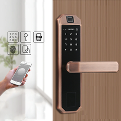 Khóa vân tay giá rẻ điều Khiển Qua App từ xa Smartdorlock CL-DL7D