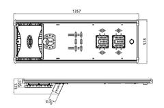 Đèn năng lượng mặt trời đường phố 60W SOKOYO KY-Y-YF-004 (Nova All in One)