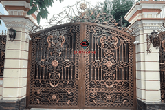 Mẫu cổng sắt CNC Mỹ Thuật tân cổ điển sự kết hợp hoàn hảo- Đẳng cấp