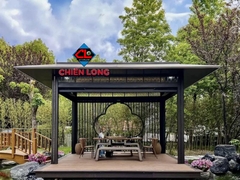 Vẻ đẹp bền bỉ theo năm tháng với nhà chòi hợp kim nhôm cao cấp