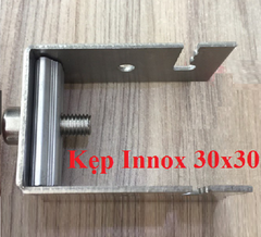 Pat U 30x30 kẹp pin mặt trời chất liệu Inox 304