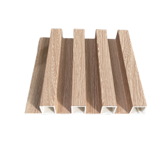 Thanh Lam sóng nhựa giả gỗ | 4 sóng ốp trần | Ốp tường (202x28mm x.2.9m)