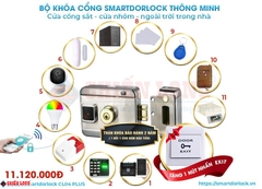 Bộ Khóa Cổng Điện Tử Thông Minh Smartdorlock CL03PLUS