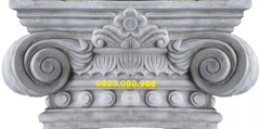 Đầu cột vuông 50 cm