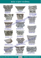 Trang 20 - Đầu cột vuông