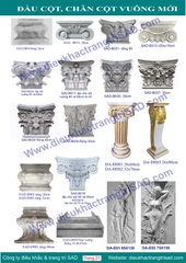 Trang 21 - Đầu cột vuông mới