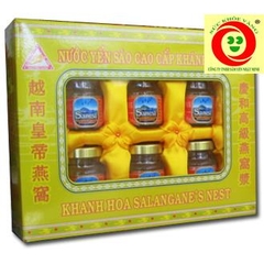 Hộp 6 lọ Nước Yến Khánh Hòa có đường - 70ml x 6 lọ