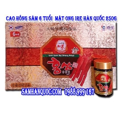 Cao hồng sâm mật ong IRE HÀN QUỐC 1 lọ 250g