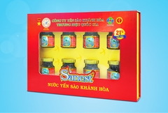 Hộp 8 lọ Nước Yến Sanest Khánh Hòa 21% - 70ml x 8 lọ