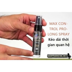 Thuốc Xịt Max Control Prolong Spray - TX03