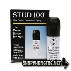 Thuốc xịt trị xuất tinh sớm Stud 100 Male Genital Desensitizer - TX04