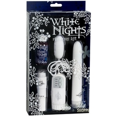 Bộ mát xa nữ cao cấp DocJohnson white nights pleasure Kit - G74