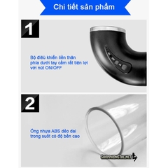 Máy tập dương vật cao cấp Smart PumP BigMan Máy tập dương vật cao cấp Smart PumP BigMan