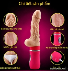 Dương vật rung thụt điều chỉnh nhiệt độ cao cấp Dương vật rung thụt điều chỉnh nhiệt độ cao cấp