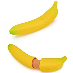 Dương Vật Giả Mềm Mịn Siêu Rung Banana Vibrator