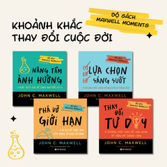 Bộ sách Maxwell Moments - Khoảnh Khắc Thay Đổi Cuộc Đời (4 cuốn)