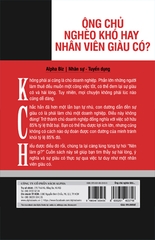 Ông Chủ Nghèo Khó Hay Nhân Viên Giàu Có