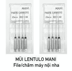 MŨI LENTULO MANI - Điều Trị Nội Nha