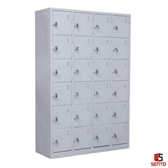 Tủ locker 24 ngăn đựng đồ LK24 1m2 x 1m8