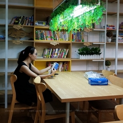 Thi công nội thất Bookcafe Real Reader
