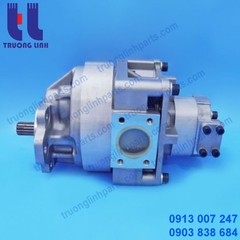 Bơm Thủy Lực Bánh Răng – Bơm Nâng Hạ 705-52-40130 Máy Xúc Lật Komatsu WA450-3 WA470-3 - Bơm Hai Tầng
