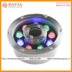 Đèn âm nước bánh xe RGB UG8223-9W Đèn âm nước bánh xe RGB UG8223-9W