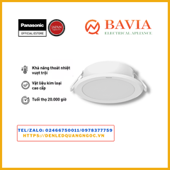 Đèn âm trần Panasonic 9W-NNV70046WE1A Đèn âm trần Panasonic 9W-NNV70046WE1A