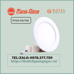 Đèn led Panel rạng đông PT04 110/7W Đèn led Panel rạng đông PT04 110/7W