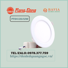 Đèn led Panel rạng đông PT04 135/12W Đèn led Panel rạng đông PT04 135/12W