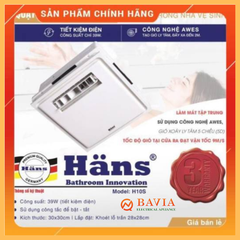 Quạt mát âm trần công tắc Häns – H10S Quạt mát âm trần công tắc Häns – H10S