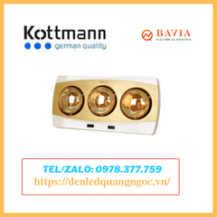 Đèn sưởi 3 bóng treo tường Kottmann – K3BQ