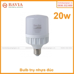 Bóng bulb trụ nhựa 20W