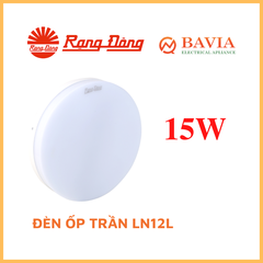 ỐP TRẦN TRÒN 15W RẠNG ĐÔNG LN12