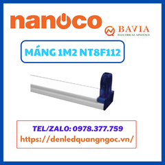 Máng đèn led TubeT8 loại đơn 1m2 NT8F112 Máng đèn led TubeT8 loại đơn 1m2 NT8F112
